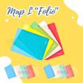 Map L Transparan / Map Plastik / Dokumen Folio. 