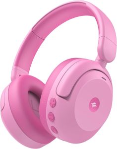 iClever BTH20 Active Noise Cancelling Headphones for Kids 60H PlayTime 80dBA Safe Volume Bluetooth 5.4