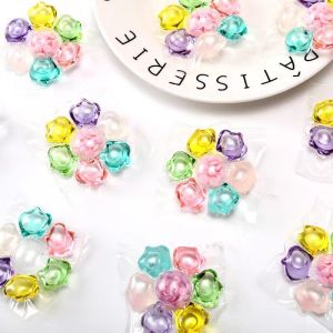 5 Pcs Laundry Gel Ball 8in1 Butiran Manik Pewangi Pelembut Softener Deterjen Laundry Sabun Cuci Baju / Sabun Cuci Baju / Sabun Laundry SH