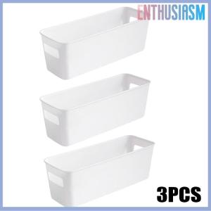 【Enthusiasm】🌟🌟【Hot Sale】🎈 1 3PCS Multifunctional Desktop Storage Box Toiletries Cosmetic Sundries Plastic Storage Organization Box Drawer Organizer