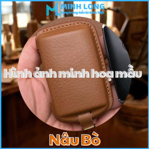 Bao Da Chìa Khoá Ô Tô SUB-B2 Subaru Forester Outback XV WRX Legacy 2 Nút Bấm Bao Da Thật Handmade