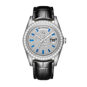 【START】Mens Gypsophila Watch Official Authentic Luxury Diamond Watch Luminous Waterproof Automatic Mechanical Watch Date Week Function Swiss quality