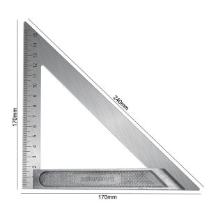 PENGGARIS SEGITIGA SIKU ALAT BANTU TUKANG 150X100MM