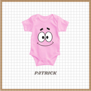 [INNOCENTTEES] SPONGEBOB ONESIES MILESTONES  BABY ROMPER - ONESIES     BABY ONESIES     1 - 12 MONTHS