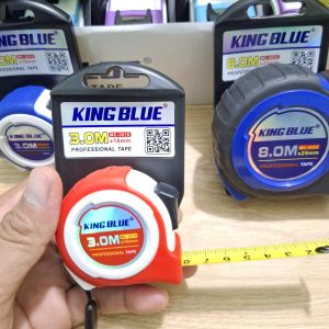 Thước cuộn thước kéo lỗ ban hai mặt phong thủy số to sắc nét King Blue cứng chắc chắn