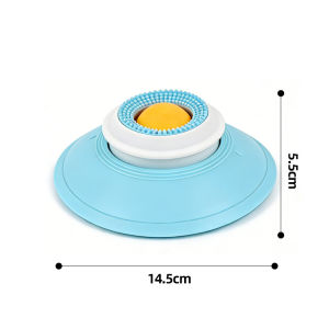 Lovinland cho ăn chậm vật nuôi bát cho mèo tương tác liếm bát cho ướt & thực phẩm lỏng mèo câu đố Feeder Non-Slip bát thức ăn cho mèo cho ăn chậm giảm lo lắng