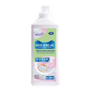 Same as Korean ⚡ Colorful bleaching laundry detergent Active oxygen strong stain remover Stain and yellow removal Whitening softener Clothes color transfer whitening agent