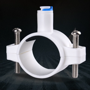 Piipe Fitting RO Water 40mm Drain Waste Water Pipe Clamp Saddle Clips Reverse Osmosis 1/4" OD Hose Quick Connection