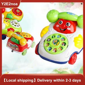 【Y2E2noa】 1Pc baby toys music cartoon phone educational developmental kids toy gift