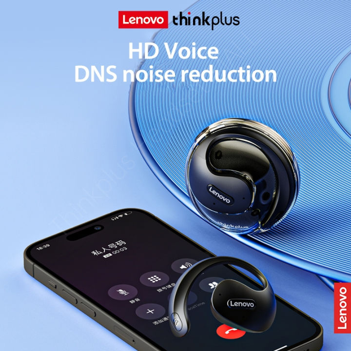SELL 100% Ori Lenovo Thinkplus X15 pro TWS Headset Bluetooth 5.4 HIFI OWS Open Ear Earphone With Mikrofon Untuk Android IOS