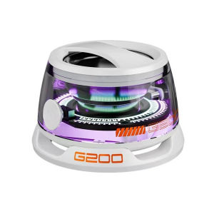 G200 Mini Magnetic Wireless Bluetooth Speaker – 5.3 Version Stereo Bass Sound Ultra Portable with RGB LED Light Multifunctional Phone Stand Design Handsfree Call for Outdoor Home Office Entertainment Portable Audio Speaker
