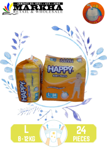 HAPPY BABY PANTS DIAPER LARGE x24+3pcs