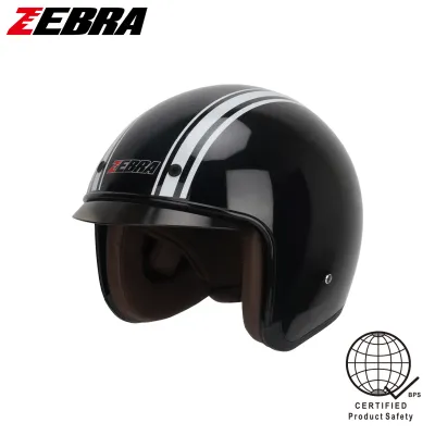 ZEBRA 603 Classic helmet Half face Motorcycle Vintage helmet Retro helmet For men and women