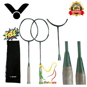 RAKET VICTOR BADMINTON BULUTANGKIS THRUSTER HMR U DARK CYAN