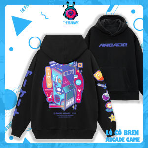 Áo Hoodie Local Brand: Arcade Game by The Runaway Nỉ Bông cho Nam/ Nữ