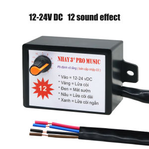 12v24v universal nhay 3 pro music rapid relay for truck car Horn motor tunebox relay pitched speaker