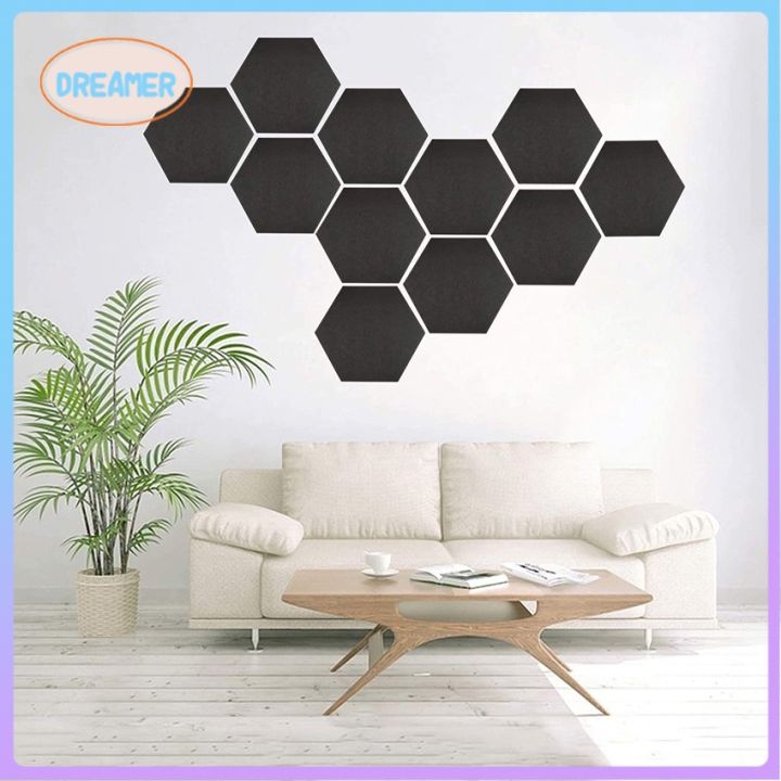 Self-adhesive Hexagonal Strong Acoustic Panel Soundproof Polyester ...