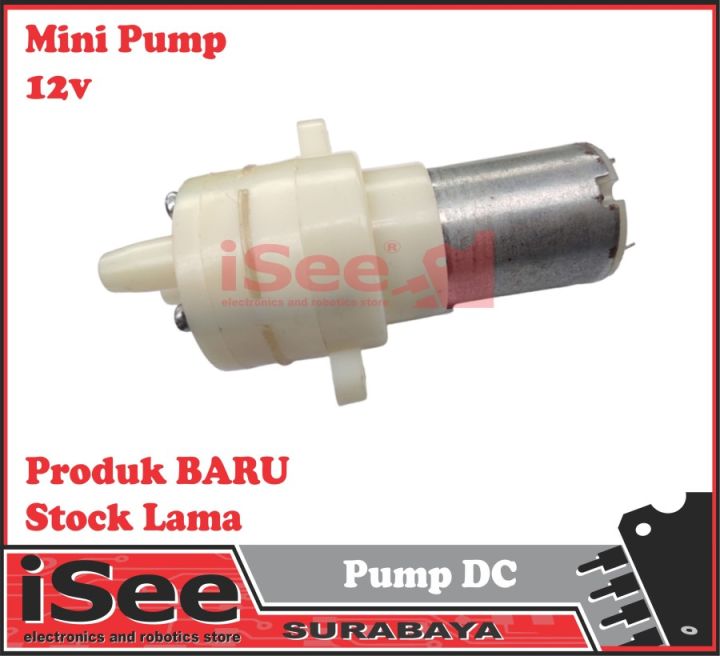 Pompa air mini 12V DC Fish Tank Motor Pump Water mini pump Lazada
