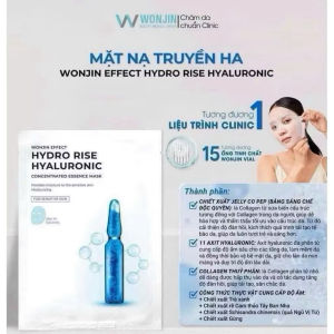 1 miếng Mặt nạ Wonjin Effect HQ: Edel Rejuvenation + Hydro Rise Hyaluronic + Nourising Supplement + Water Toning IS297