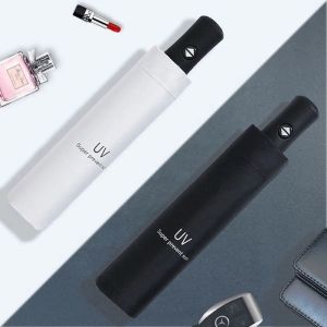LGM SHOP UV Umbrella Automatic UV Protection Windproof Sun Protection Folding Rain Umbrella