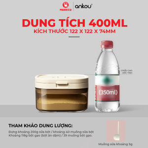 Hộp Đựng Sữa Bột ANKOU Chính Hãng – Hút Chân Không Chống Ẩm An Toàn Không Chứa BPA - Đa Dạng Dung Tích