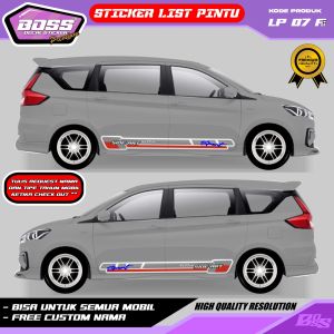 LP 07-STIKER LIST BODY AVANZA XENIA JAZZ BRIO SIGRA FORTUNER XPANDER FORD PAJERO RUS MOBILIO CUSTOM