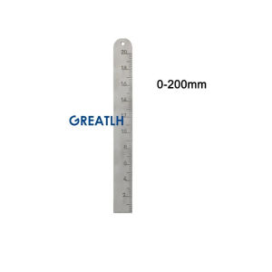 GREATLH Orthopedic Caliper X-ray Measuring Ruler Stainless Steel Orthopedic Surgery Instrument