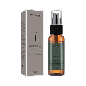 Eelhoe Herbal Hair Growth Essence Spray Roller Set Anti Hair Loss Nourishing Hair Regrowth Liquid Promote Beard Hair Growth Enhancer Beard Oil Spray with Micro Needle Dermaroller Regrowth Organic Hair Serum(30ml)