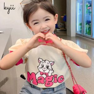 kyiibaby Girl Summer new children POLO shirt fashionable western girl half sleeve kybb201