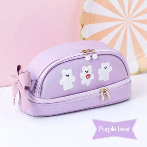 Kawaii Pencil Case For Girls Korean stationery School supplies Cute Pencil Boxes Pouch Organizer for office accessories