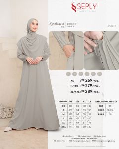 SYAHARA 02 DRESS MUSLIM SEPLY KEKINIAN COCOK UNTUK KONDANGAN DAILY TERBARU