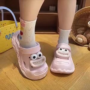 WomenS Summer Flat-Backed Clogs For Correcting Pelvic Anterior Tilt High Front And Low Back Flat Feet Beach Clogs For Outdoor Wear