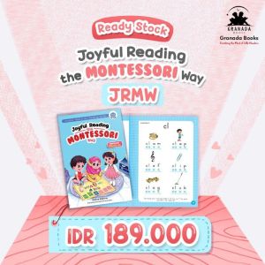 GMB Ready Joyful Reading The Montessori Way / Buku Anak Membaca Montessori / Buku Anak Kekinian