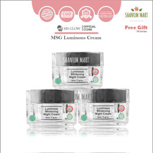 Ms Glow Luminous Whitening Night Cream - Acne Night Cream - Ultimate Night Cream - White Cell DNA Cream Malam MSGlow