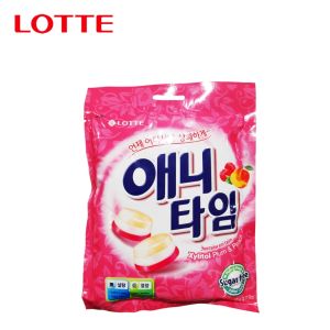 Kẹo Lotte Anytime Xylitol không đường bạc hà chanh vàng NK Hàn Quốc 60g ÂU CHÂU SHOP