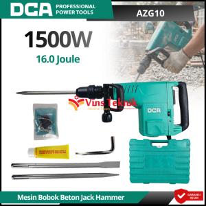 DCA AZG 10 Demolition Hammer Mesin Bobok Beton Jack Hammer 16Joule 1500Watt AZG10