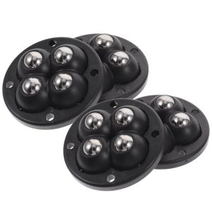 ล้อหมุน สเตนเลส 4 ชิ้น ลูกล้อเฟอร์นิเจอร์ สเตนเลส แบบไม่เจาะรู