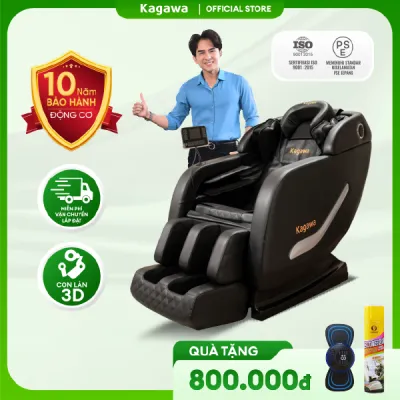 Ghế massage trị liệu toàn thân KAGAWA K26 [CAO CẤP] đa chức năng công nghệ quét AI dò tìm huyệt đạo công nghệ mát xa nhiệt hồng ngoại tân tiến túi khí miễn phí vận chuyển