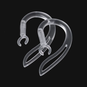 7mm Flexible Bluetooth-compatible Durable Earphones Transparent Soft Silicone Ear Hook Clip