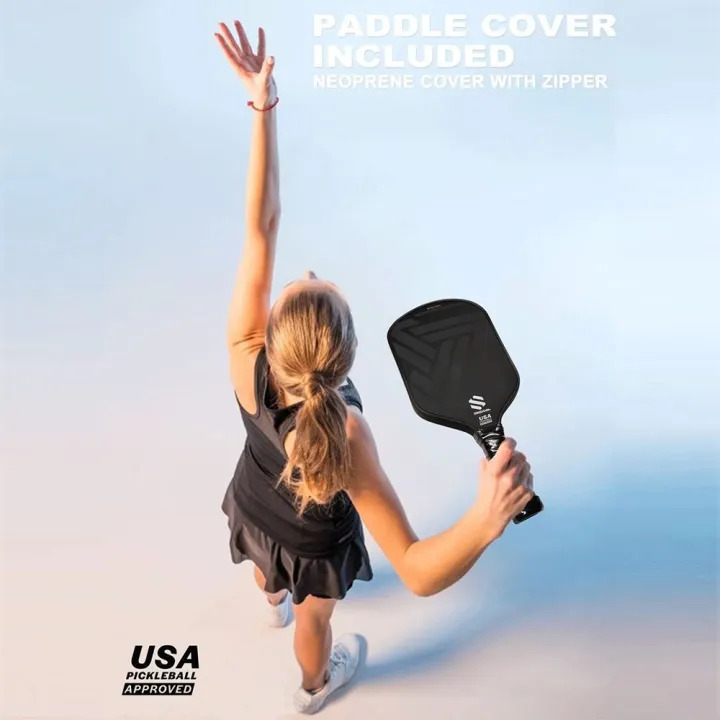 SINSHAM USA Pickleball Approved T700 Carbon Fiber Pickleball Paddles ...