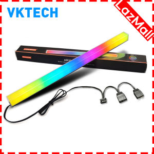 [Vktech]COOLMOON 30cm Light Strip Aluminum Magnetic RGB LED Color Atmosphere Lamp