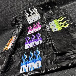 INDO WILDFIRE SEAT COVER / ICPH / UNIVERSAL SEAT COVER / 3D SMOKE RECARO SEAT COVER / INDO CONCEPT LOGO / WHOLESALE SEAT COVER
