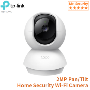 TP Link Tapo C200C 1080P Smart Wi-Fi Security Camera with Person & Baby Crying Detection 360° View Night Vision 40ft 2-Way Audio Works with Alexa/Google Local & Cloud Storage