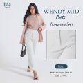 กางเกงขากระบอกกลาง รุ่นWendy mid by issa Apparel  ผ้าดี ทรงสวย ไม่ต้องรีด ใส่สบาย เอวสูง กางเกงผู้หญิง S-9XL เอวสูงตะขอหน้า กางเกงขายาวผู้หญิง ใส่ทำงาน กางเกงขายาว กางเกงทรงสวย ไม่ต้องรีด กางเกงทำงาน ผญ กางเกงผู้หญิง กางเกง. 