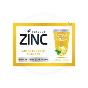 Shampoo ZINC Sachet 10 ML 1 RENTENG Double 12 Sachet 24 PCS - ALL VARIAN