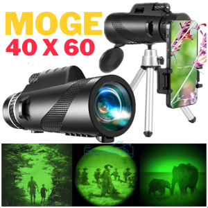 BARU MOGE Teropong Smartphone Monokuler 40 x 60 Jarak Jauh Magnification Zoom - KL1040