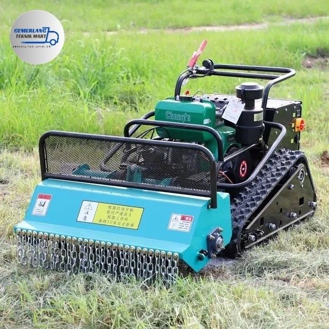 mesin potong rumput robotic lawn mower Remote control machine | Lazada ...
