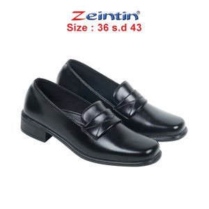 Zeintin - Sepatu Pantofel Hitam Kasual Formal Fashion Sepatu Kerja Wanita ZO