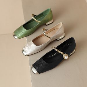 2024 Summer French Style Single Shoe Women