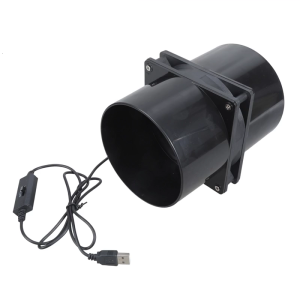 Multi Purpose 120mm USB Exhaust Blower Kit For Workshop Tent Pet Houses Greenhouses Bathrooms And 3D Printer Ventilation